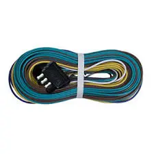 Trailer Harness, 4 Pole Trailer End, 18Ga 25' Wishbone 1