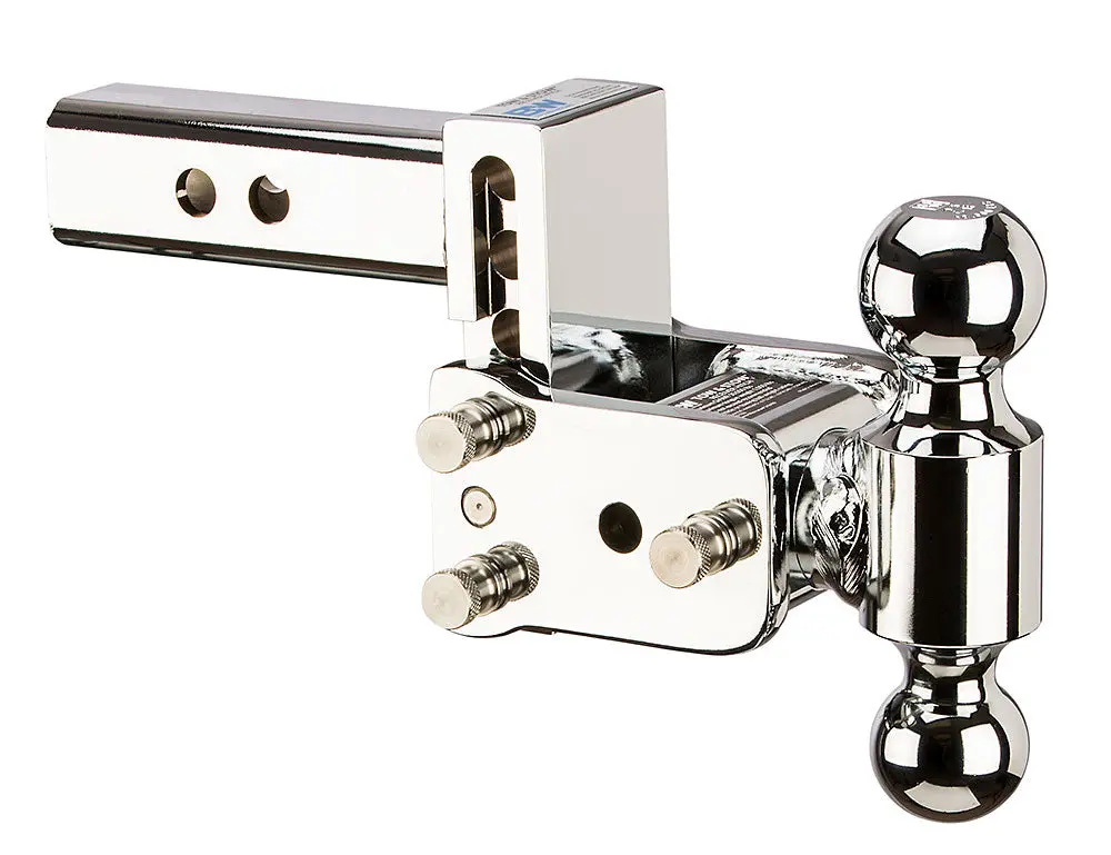 B&W Tow & Stow 10,000 Gross Weight 3" Drop 3-1/2" Rise Chrome 1