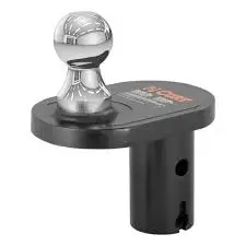 Curt Double Lock 2-5/16" Offset Gooseneck Ball (4" Rearward Offset) 1