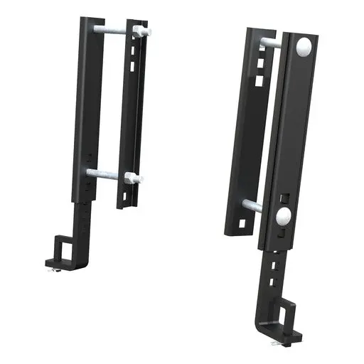 Curt Replacement Trutrack 10" Adjustable Support Brackets (2-Pack) 1