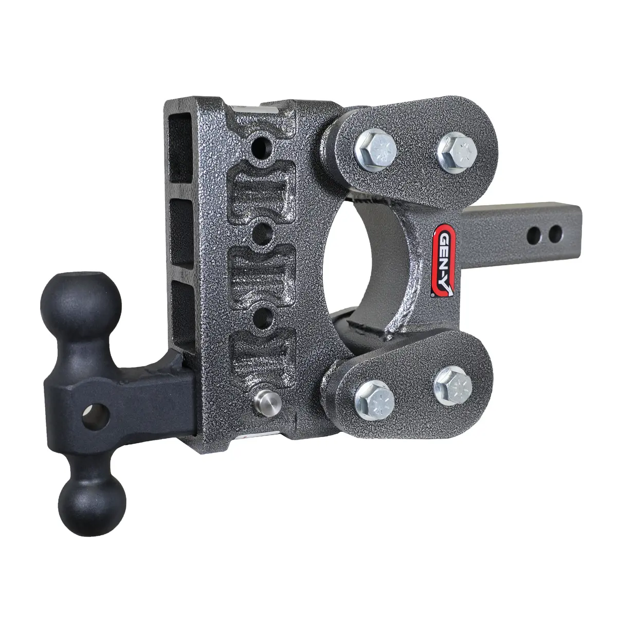 Gen-Y The Boss (Torsion-Flex) 16K Drop Hitch 2" Receiver (16K), 5" Drop (4 Adjustable Positions) 1