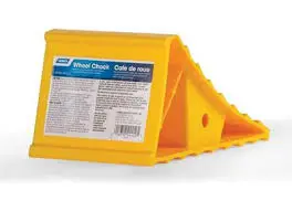 Camco Wheel Chock Yellow 1
