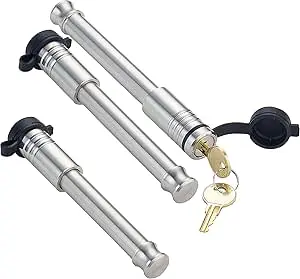 3 Pk Mixed,Ka,Hitch Locks For Gen-Y Hitch 21K Lb Mega Duty Series-Includes Lock For 2.5In Receiver 1