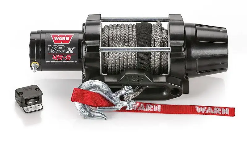 Warn Winch 4,500 Pound 50X1/4" Synthetic Rope 1