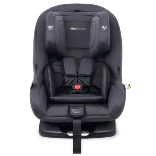 Infasecure Momentum Go Isofix Convertible Car Seat 0-4Yrs Black Fleck 1