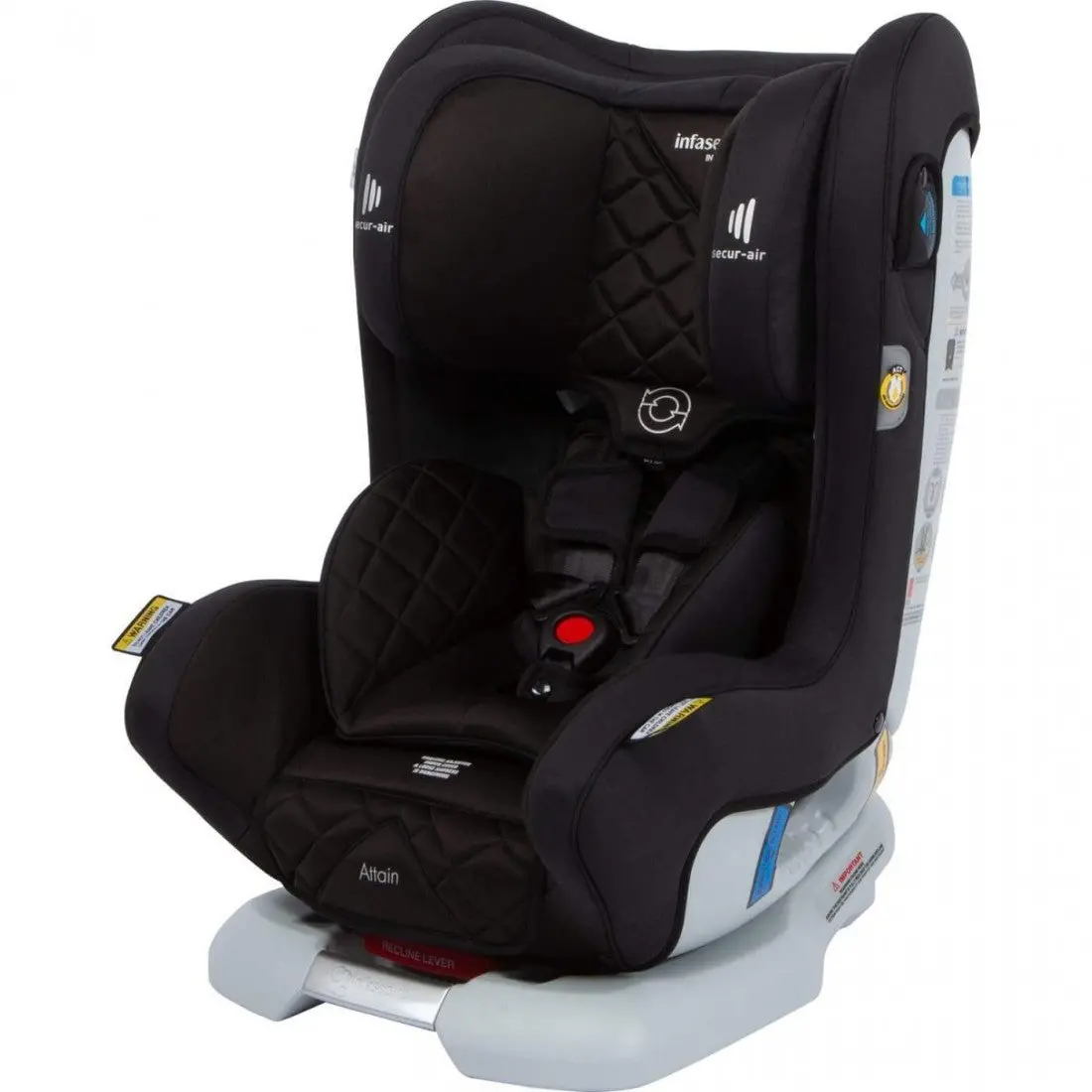 Infa Secure Attain More Isofix Convertible Car Seat - Dusk 1