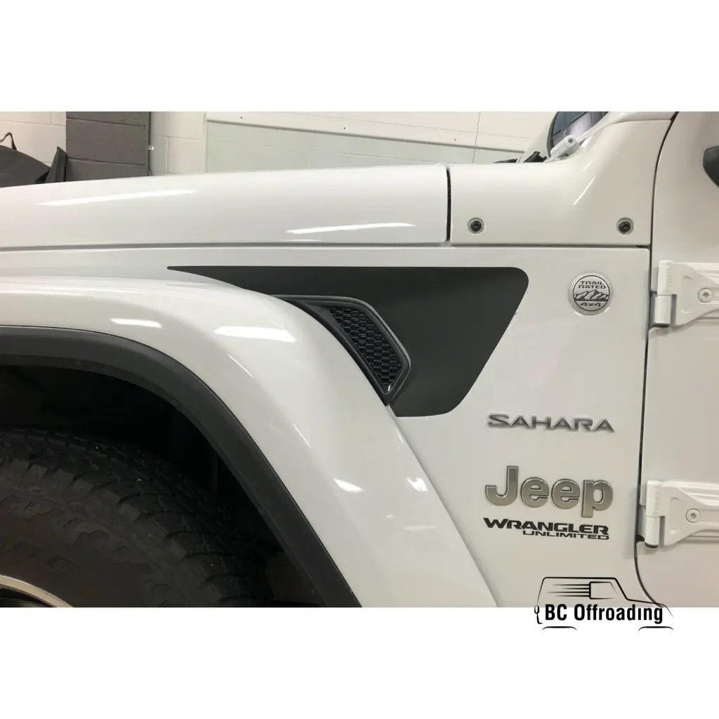 Jeep Wrangler Jl/Jt Precut Fender Vent Decals 2018 + 4