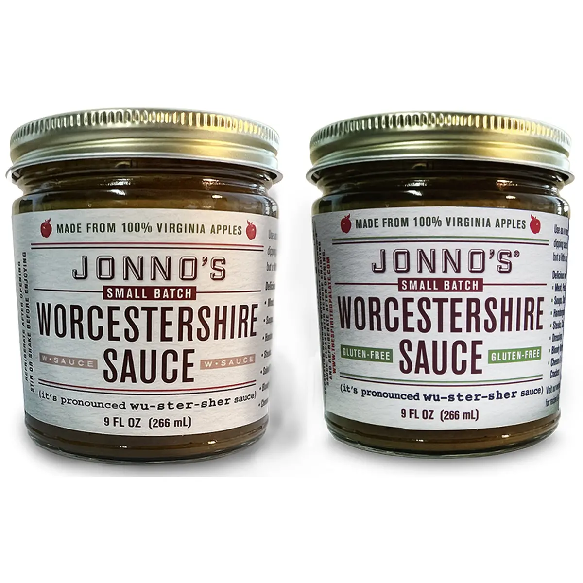 Jonno's Worcestershire Sauce Sampler Duo 1