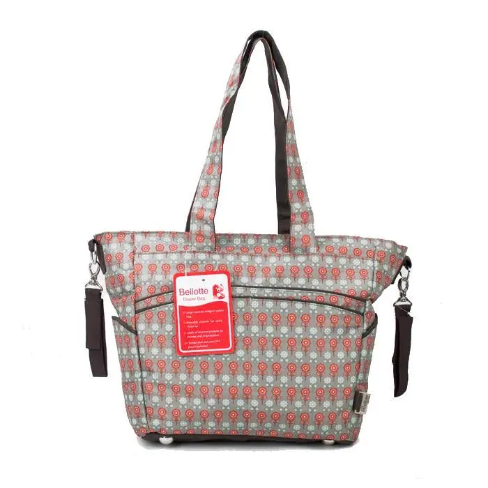 Bellotte Stylish Flower Tote Nappy Bag 1