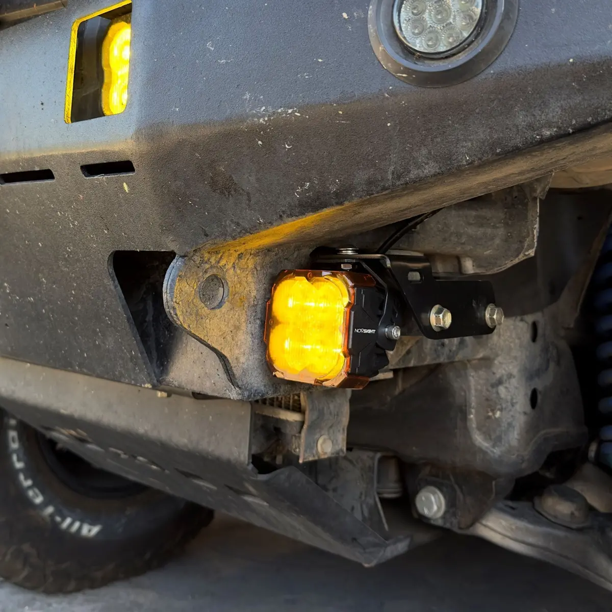 1996-2002 4Runner Led Pod Brackets For High Clearance Bumpers 1