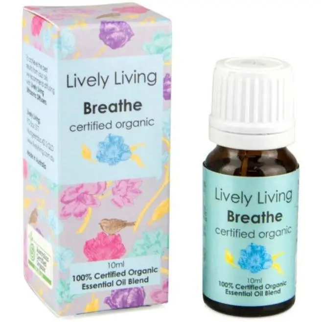 Lively Living-100% Certified Organic Essential Oil Blend 1