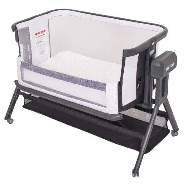 Love & Care Glide Sleeper Basinet Black 1
