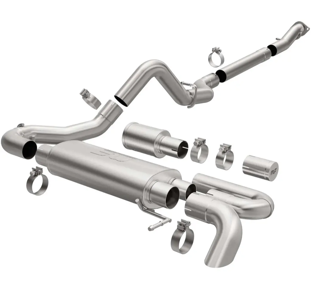 2021+ 6Th Gen Bronco Magnaflow Cat Back Overland Exhaust Kit 1