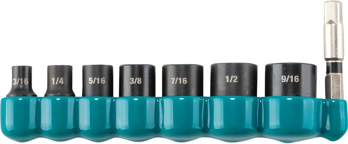 Makita Impact Socket Set 8Pc. 1/4" Drive 1