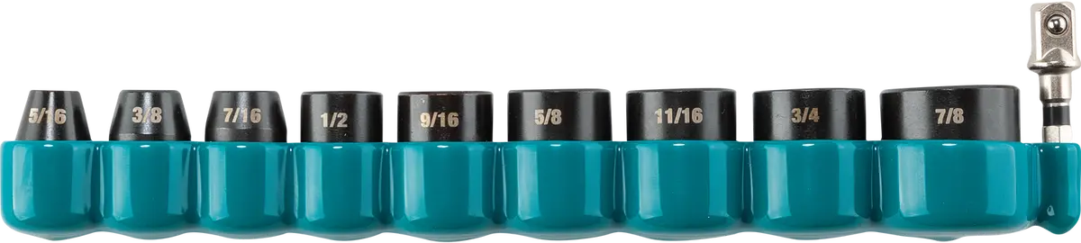Makita Impact Socket Set 10Pc. 1