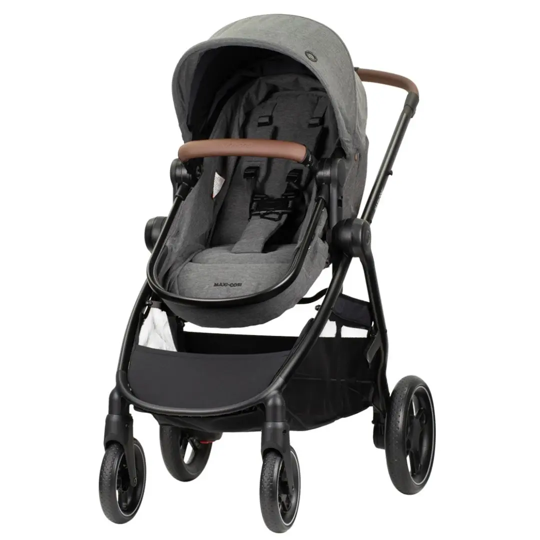 Maxi Cosi Mali 4 Wheel Stroller - Twillic Grey 1