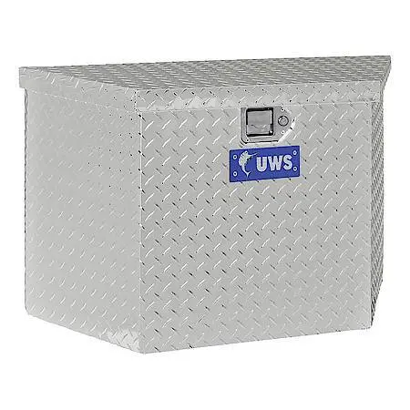 Uws - Tbv-49 - 49" V-Shaped Utility Trailer Box 1