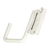 J-Hook E-Track 2.00In Id Square White - Buy01130 1