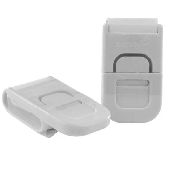 Mother's Choice Multi Purpose Application Lock White 2Pk 1