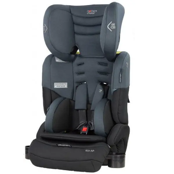 Mother's Choice Kin Ap Convertible Booster Seat - Titanium Grey 1