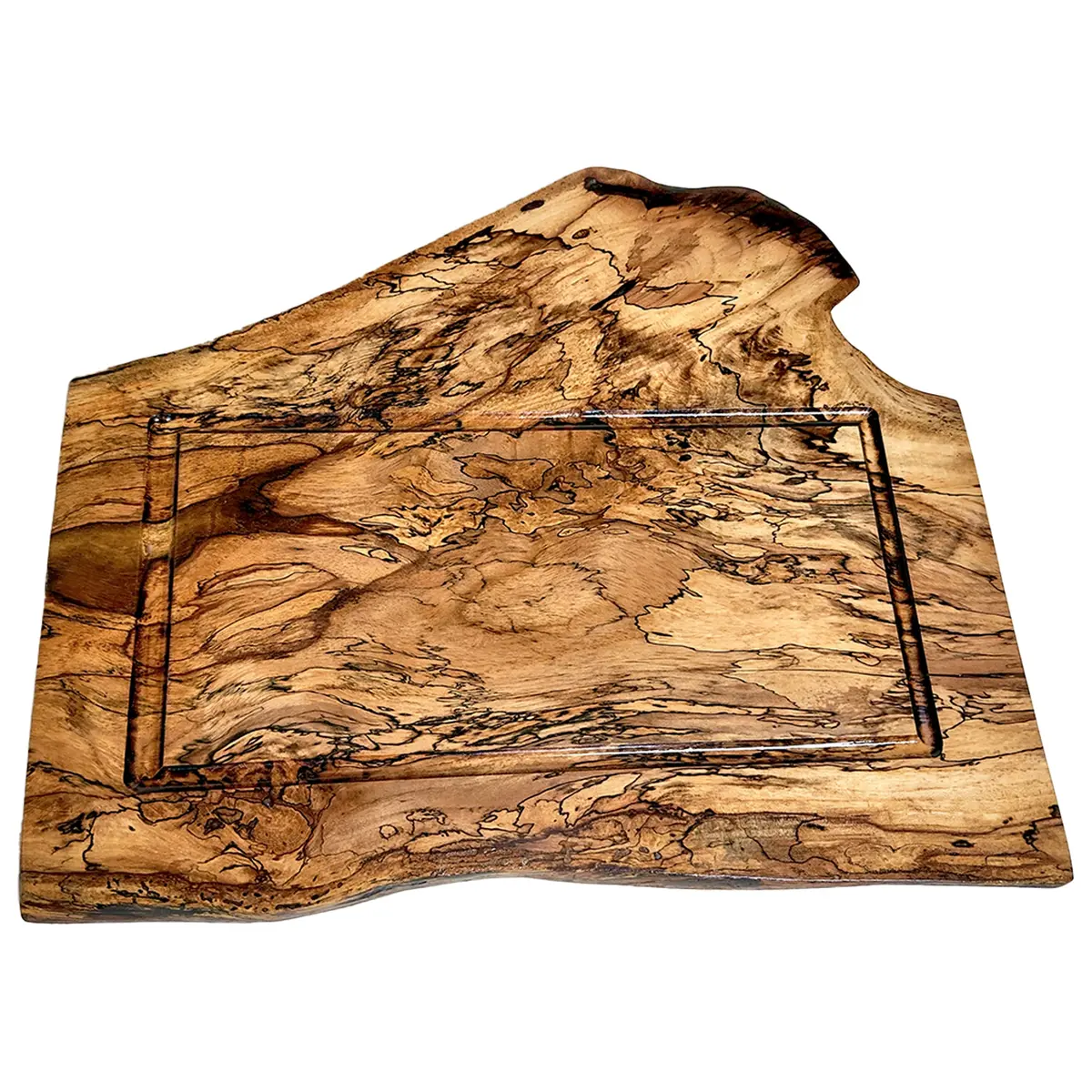 Pecan Wood Cutting Board No.43 - 15X18 1