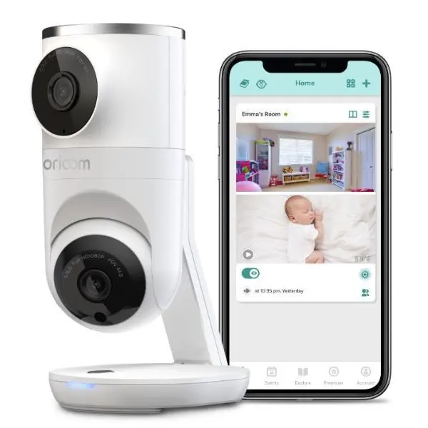 Oricom Smart Hd Dual Camera Baby Monitor 1