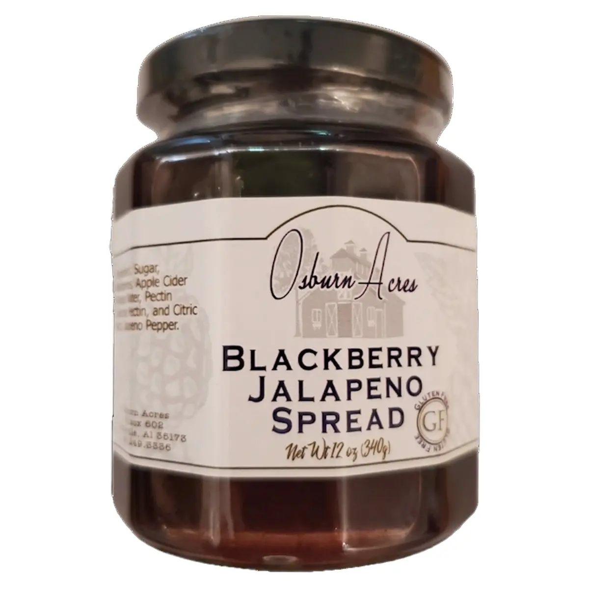Osburn Acres Blackberry Jalapeno Spread 1