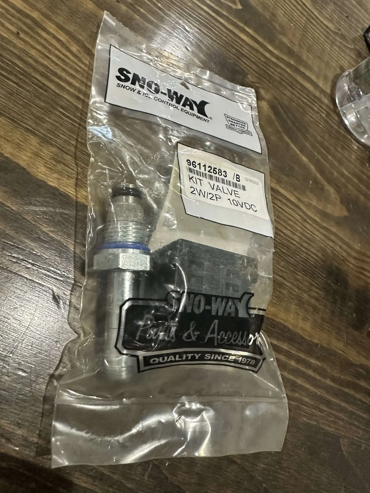 Kit, Valve 2W/2P, 10Vdc 1
