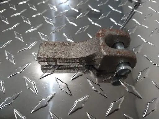 Bracket Weld-On - 3/8" Safety Chain - 180411 1
