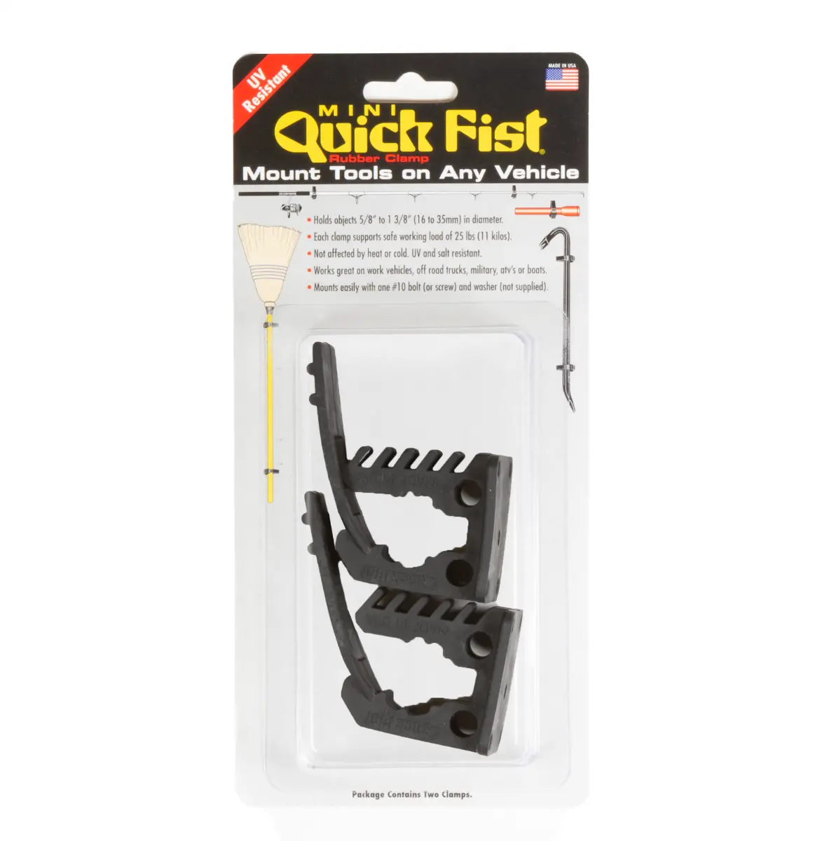 Mini Quick Fist Rubber Clamp 1