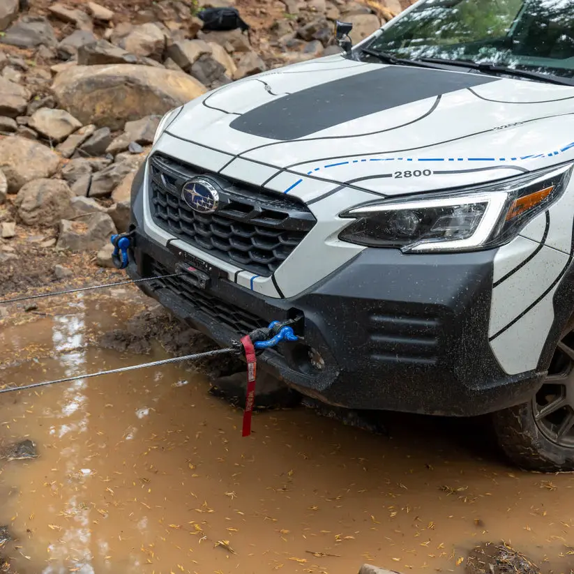 Rallitek Hidden Winch Mount For Subaru Outback Wilderness 2022 - 2024 1