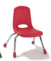 Large School Chair - Red 1