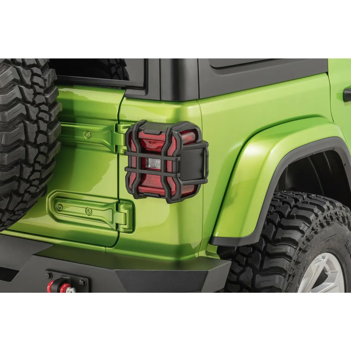 Rugged Ridge Elite Tail Light Guards For 18-25 Jeep Wrangler Jl For Factory Led Lights 1