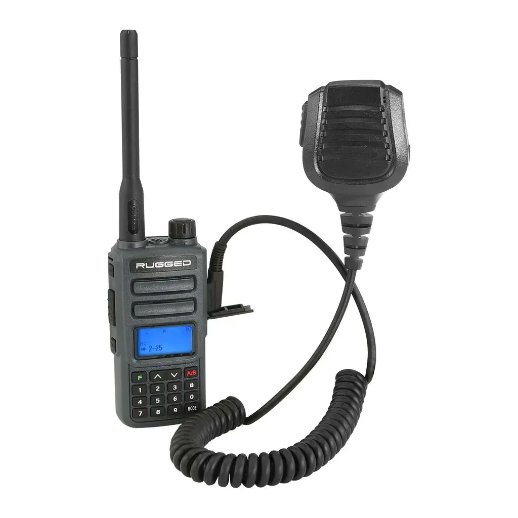Rugged Gmr2 Gmrs/Frs Band Radio W/ Handheld Mic 1