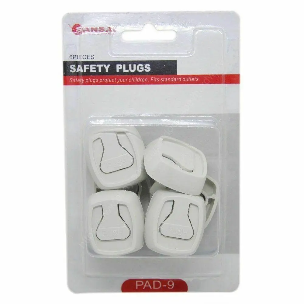 Sansai Power Point Safety Plugs (6Pcs Per Pack) 1