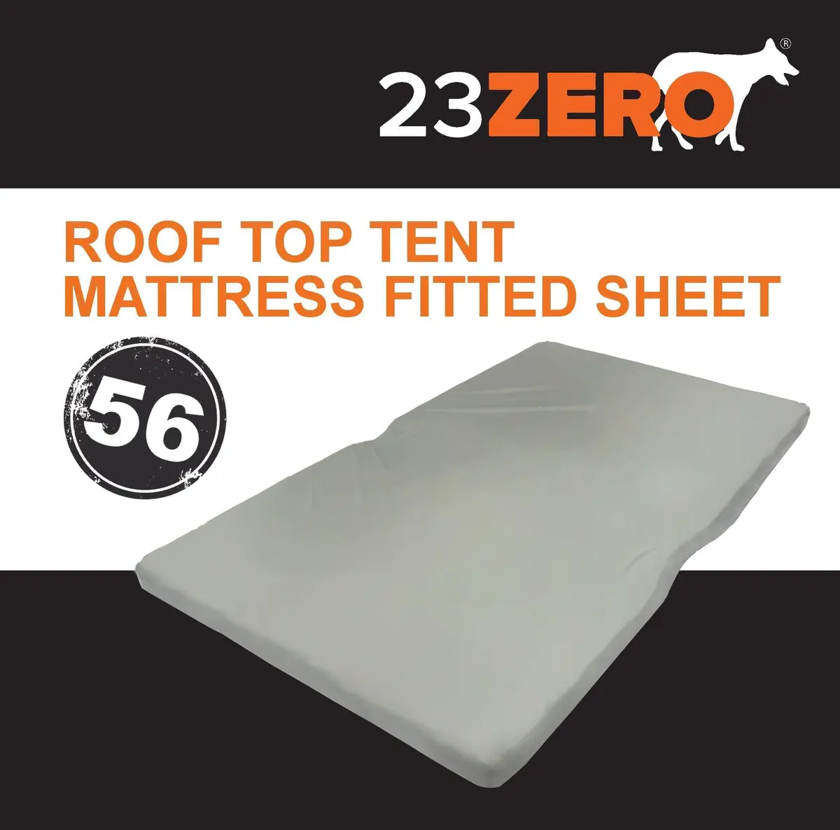 23Zero Roof Top Tent Mattress Fitted Sheets 100% Cotton 1