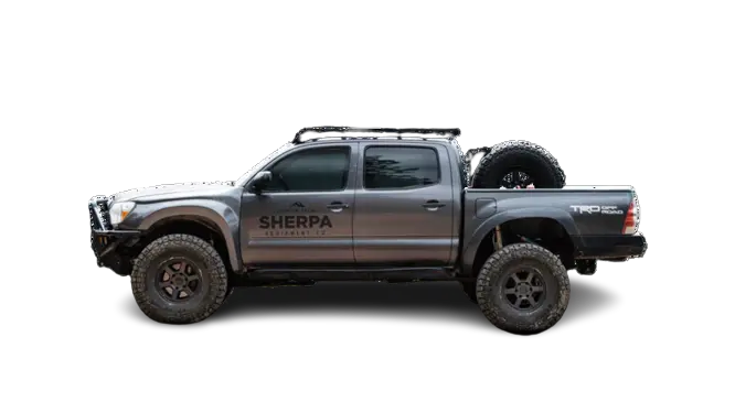 Sherpa Grand Teton Sport Tacoma Double Cab Roof Rack - 2005+ 1