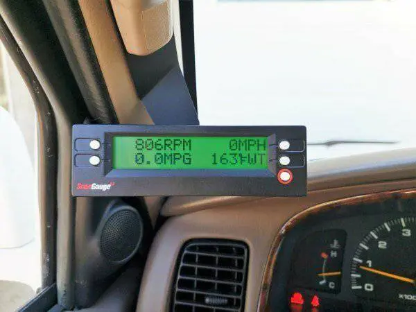 96-02 4Runner, 96-00 Tacoma Scangauge Mount 1