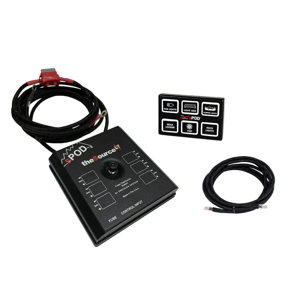 Spod Sourcelt W/ Mini6 For Universal W/ 36 Inch Battery Cables 1