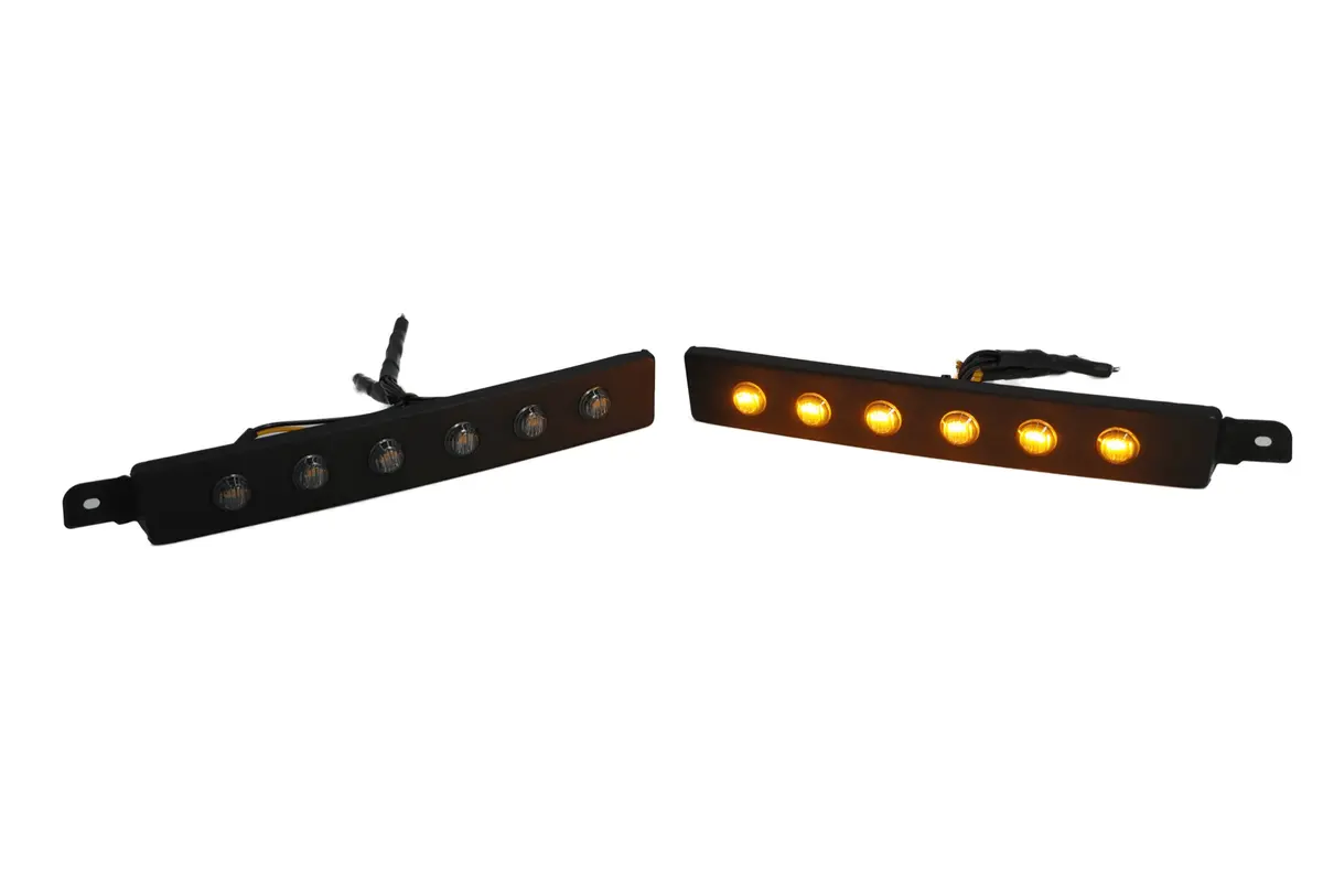 1996-2002 3Rd Gen 4Runner Amber Turn Signal Led Filler Panels 2