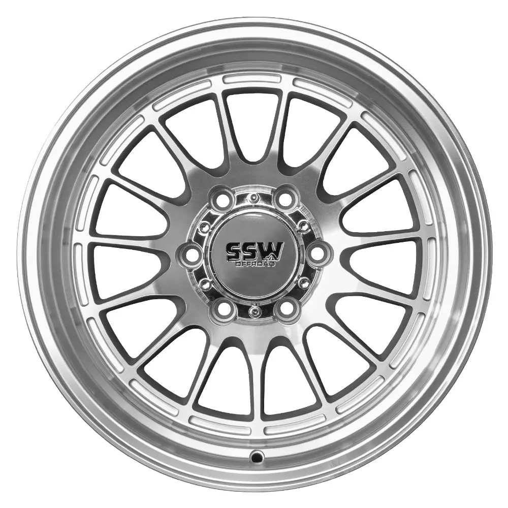 Ssw Off-Road Wheels Dakar / Machined Silver 1