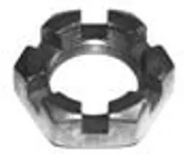 Nut Spindle 1"-14 6 Slots Castle Nut - 3.5K Axles - 8750005 1