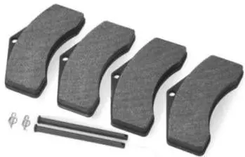 Brake Disc Pad Kit 6-8K Dexter One Complete Axle - K71-629-00 - 6450287 1