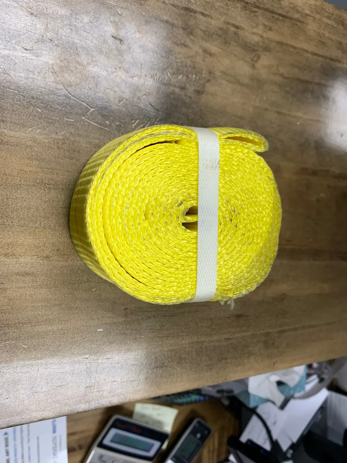Wheel Strap Yellow Lasso 1