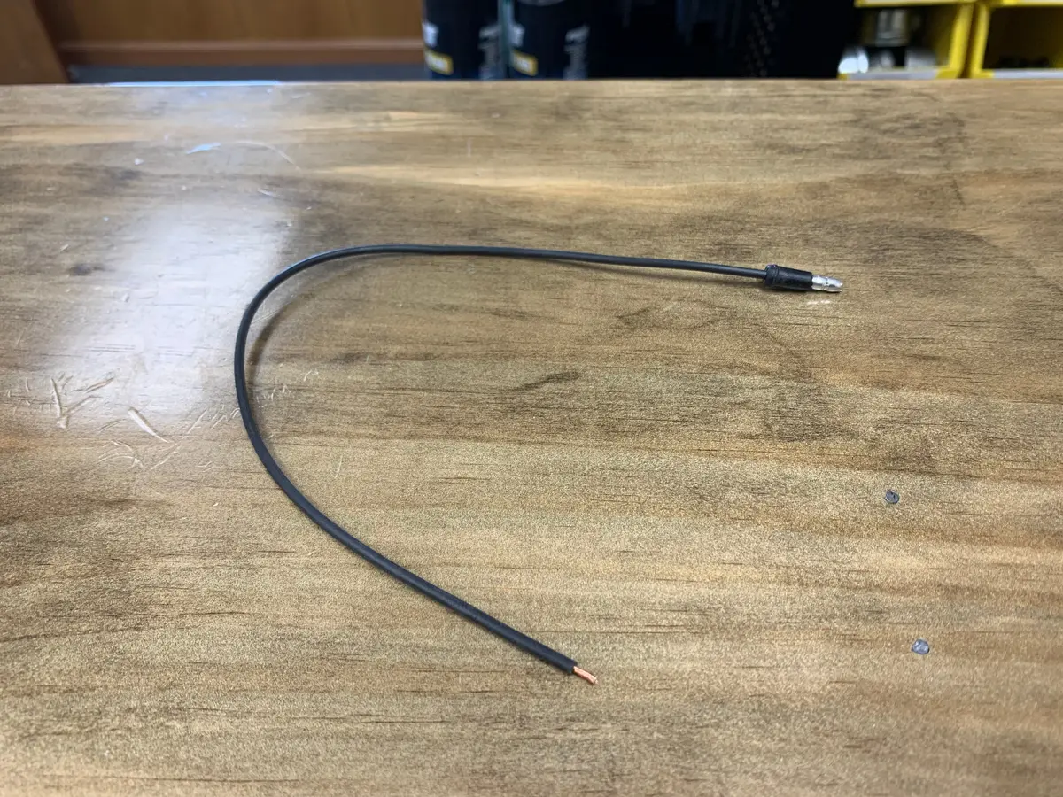 Plug Single Wire 12" Lead - 8100001 1
