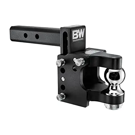 B&W Adjustable Pintle 8 1/2" Drop With 2 5/16" Ball 10K Rating - Ts10056 - 7350660 1