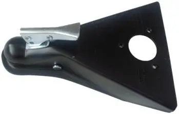 Coupler 5K 2" Ball  A-Frame Black Trigger Style - 6750502-Tt 1