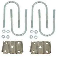 U-Bolt Kit 3.5K Rnd 1/2 Box 2-3/8W X 1/2Dia X 5.5L 1