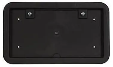 Bracket Lic Plate Bk Plstc W/ Illuminating Light - 8100694 1