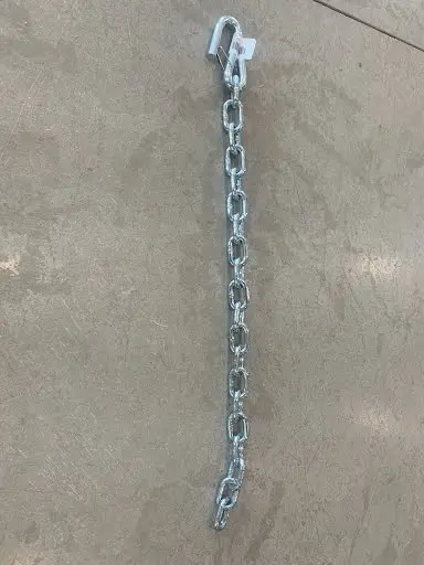 Safety Chain 1/4-Inch Chain Link Diameter X 31-Inches Chain Link Length 1